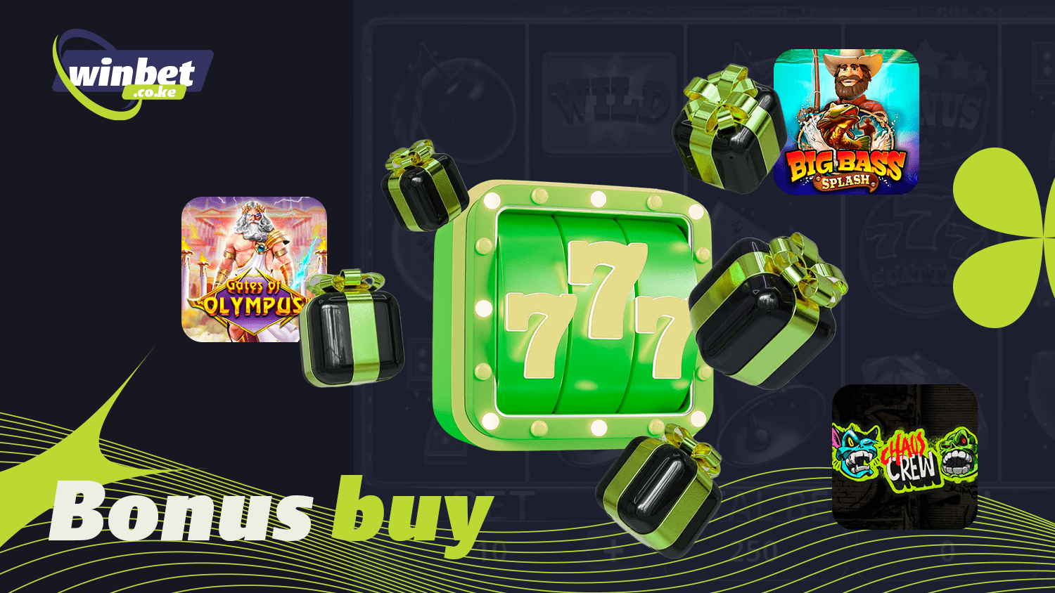 You can play Bonus buy games in the casino