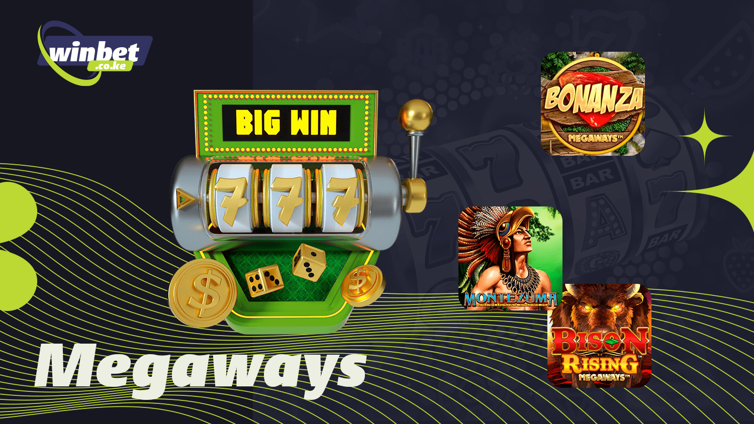 You can play Megaways Slots in the casino
