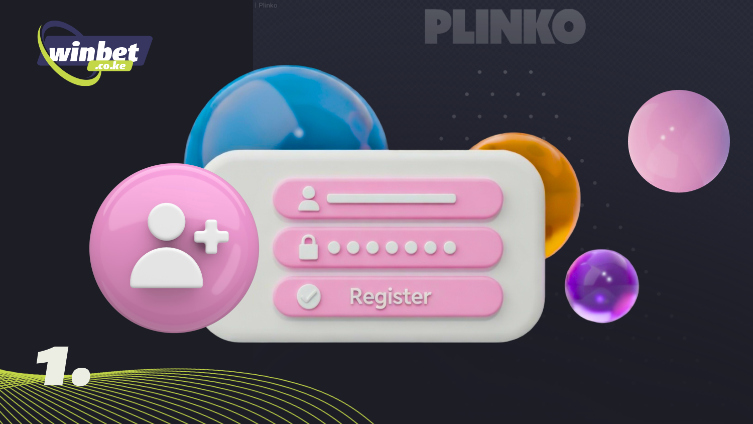 To start playing Plinko online in Kenya, players need to register on the casino website