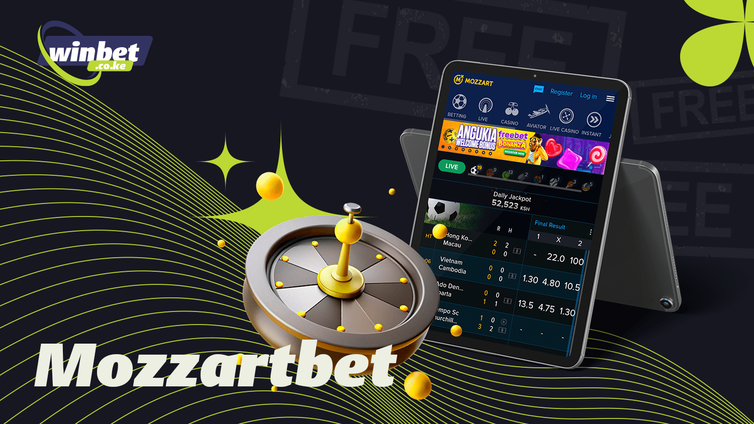 One of the best online casinos with free spins is Mozzartbet