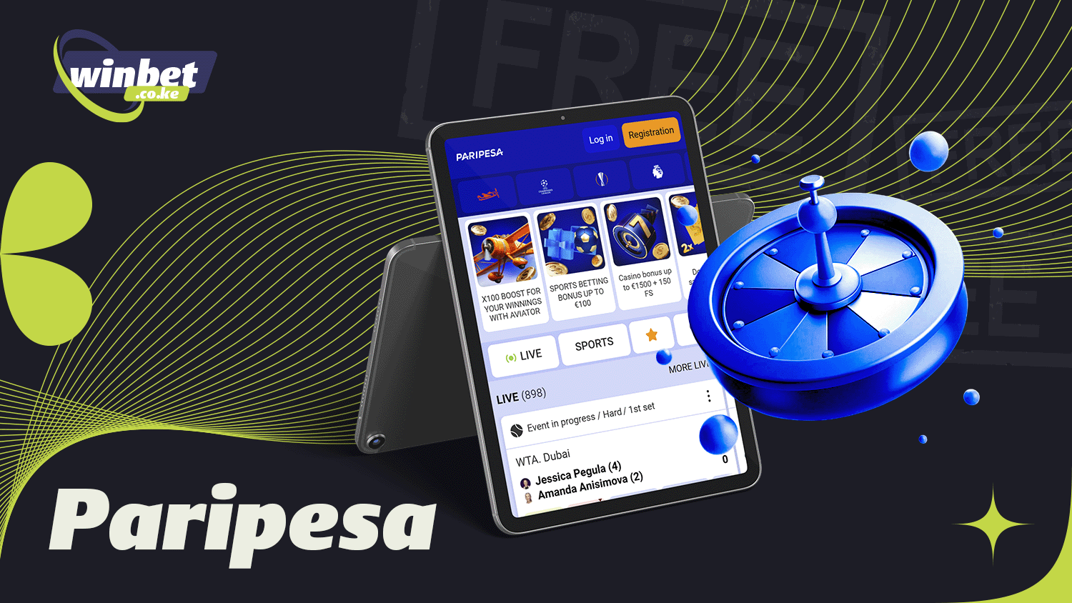 One of the best online casinos with free spins is Paripesa